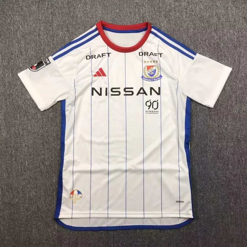 Maillot de football 24-25 Yokohama Mariners blanc — Extérieur
