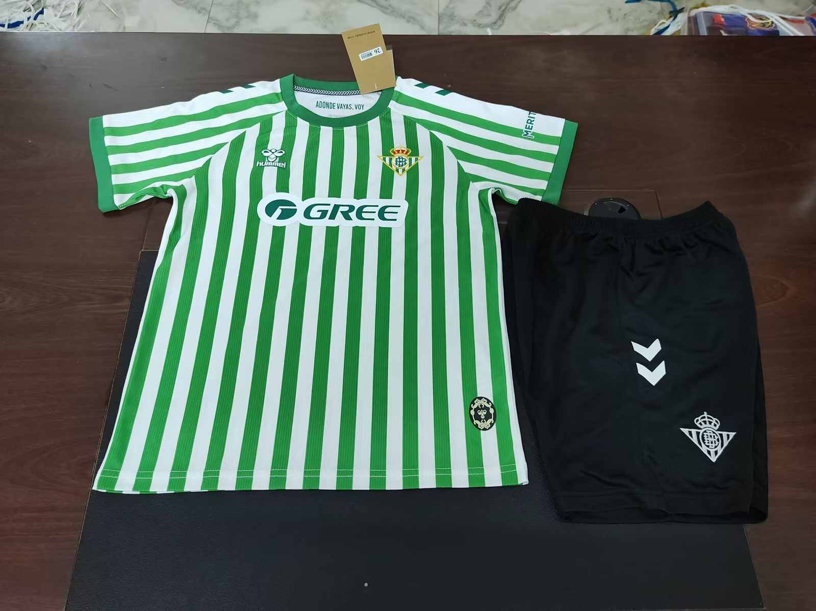 2025 Betis final version kid kits 2025 贝蒂斯 决赛版 孩子套装