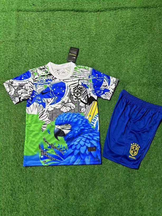 2025 Brazil Kids Set 2025 巴西 儿童套装