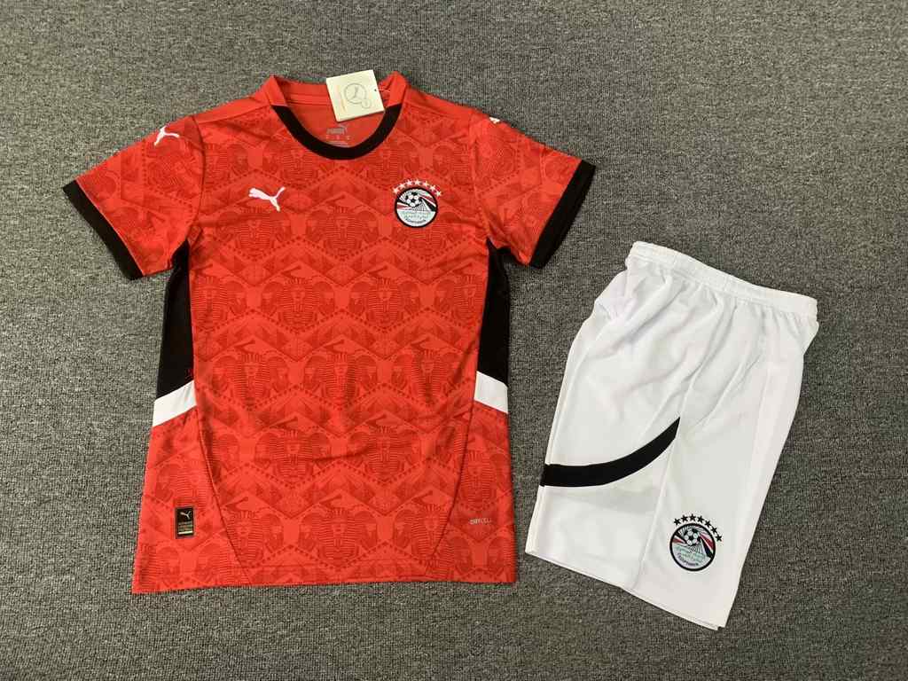 2025 Egypt Home Kids set 2025 埃及 主场 孩子套装