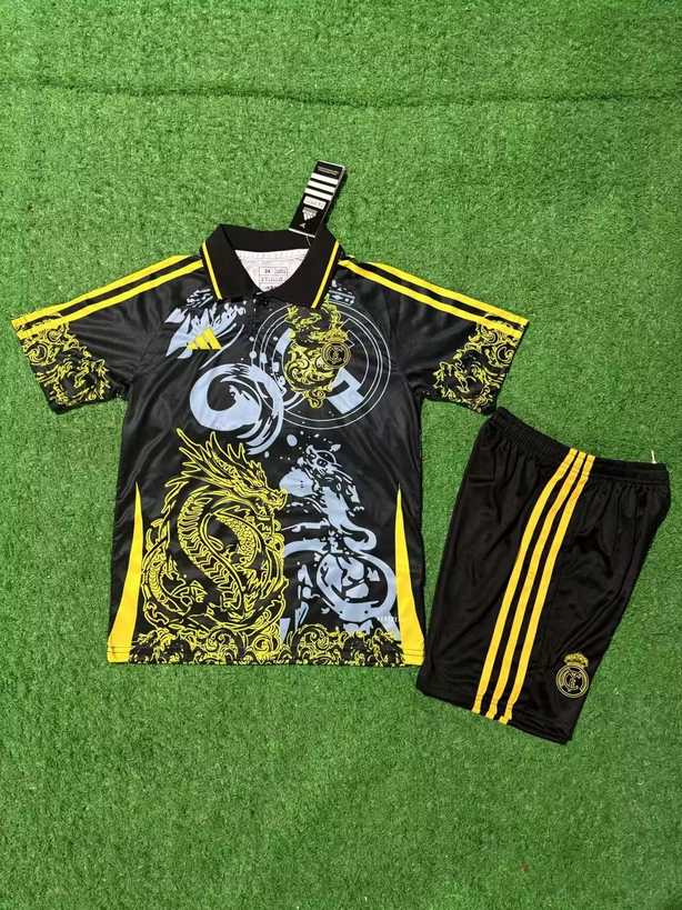 2025 Real Madrid Dragon Special Kids Set 2025 皇马 龙特别 孩子套装