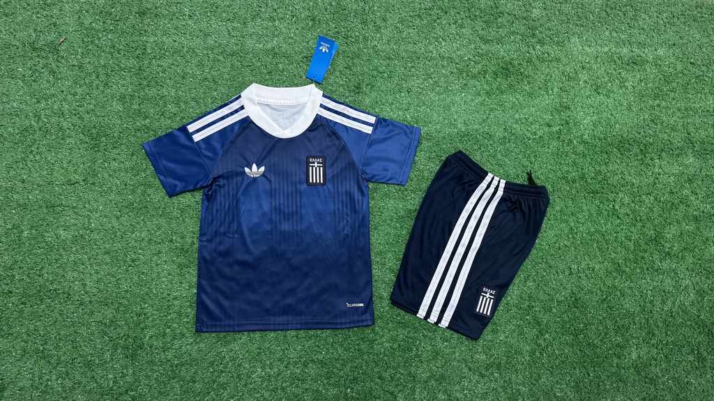 2026 Greece away kid kits 2026 希腊 客场 儿童套装