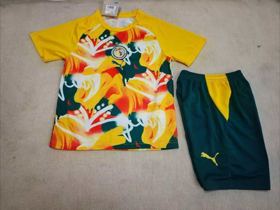 2026 Senegal Yellow Children's Kit 2026 塞内加尔 黄色 孩子套件