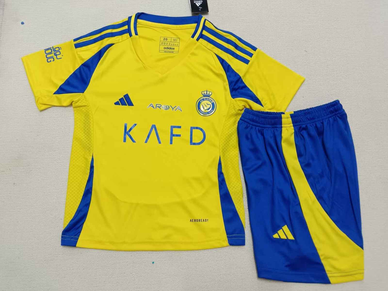 24 25 Al Nassr Home Kids set 24 25 利雅得胜利 主场 孩子套装
