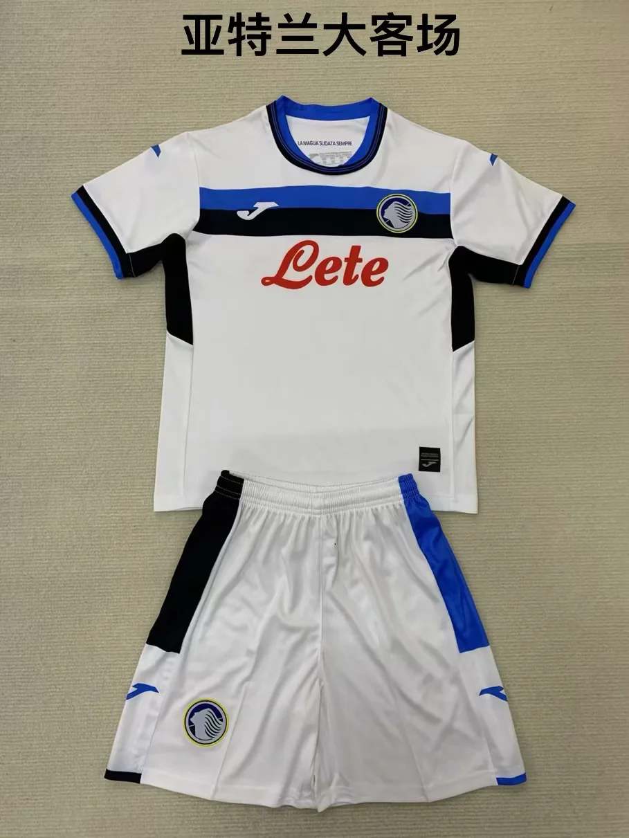 24 25 Atalanta away kids kit 24 25 亚特兰大联 客场 儿童套装
