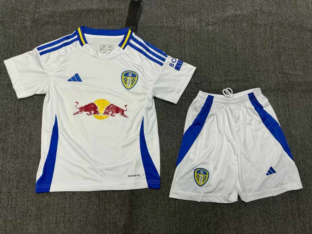 24 25 Leeds United Home Kids set 24 25 利兹联 主场 孩子套装