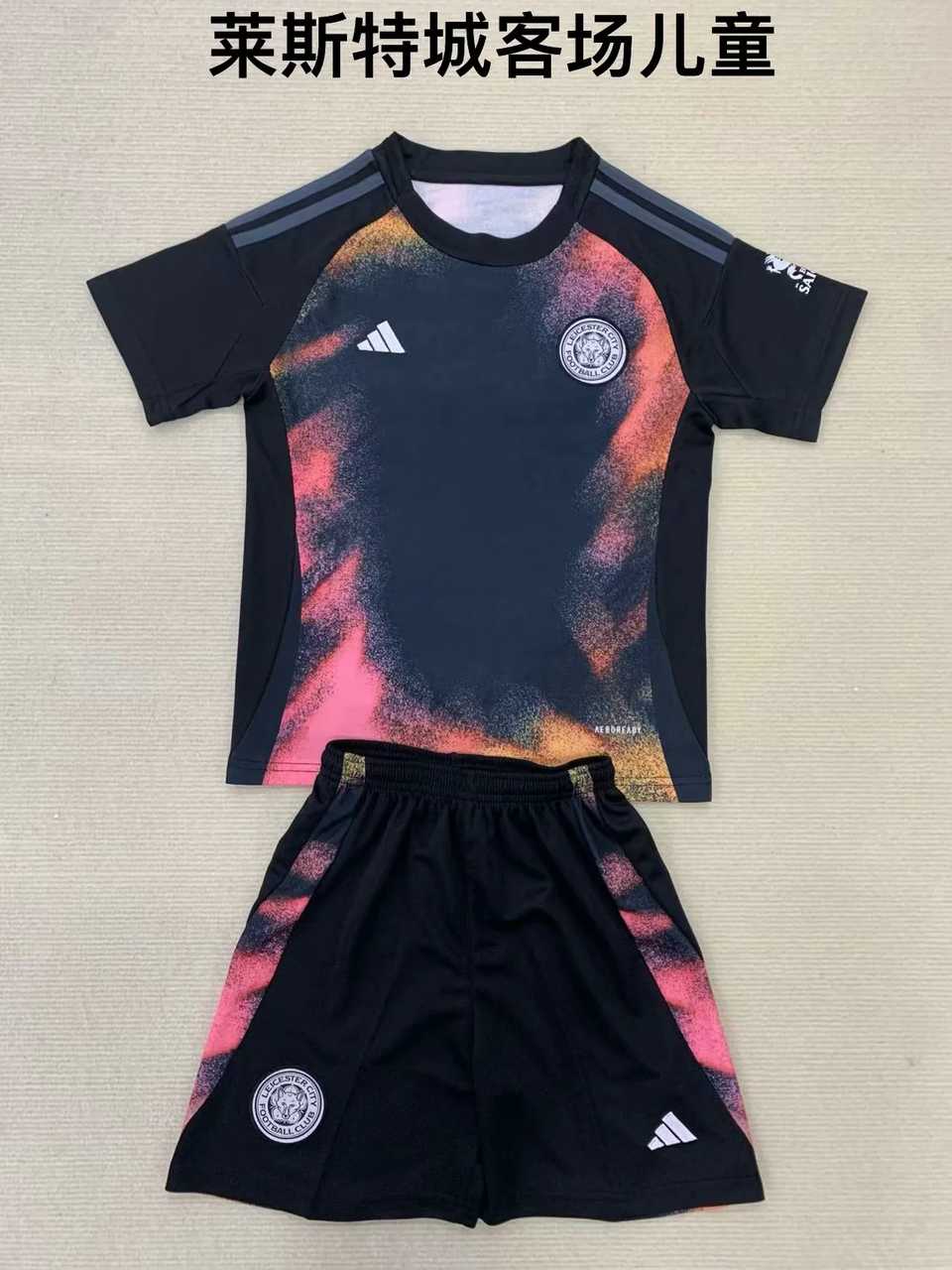 24 25 Leicester City away kids kit 24 25 莱斯特城 客场 儿童套装