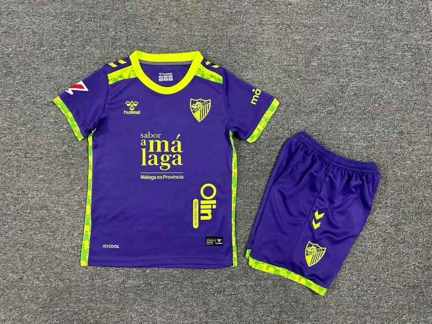 24 25 Malaga Away Kids kit 24 25 马拉加 客场 孩子套装