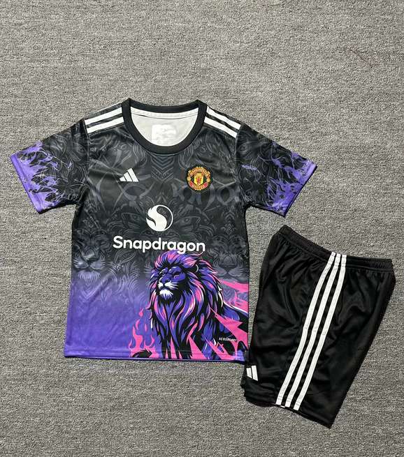 24 25 Man united special version lion kid kits 24 25 曼联 特别版 儿童套装