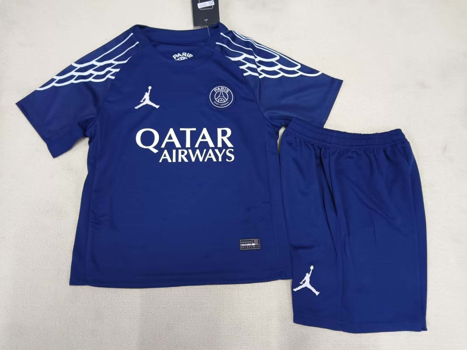 24 25 PSG Paris third Away Kids set 24 25 巴黎 二客 孩子套装