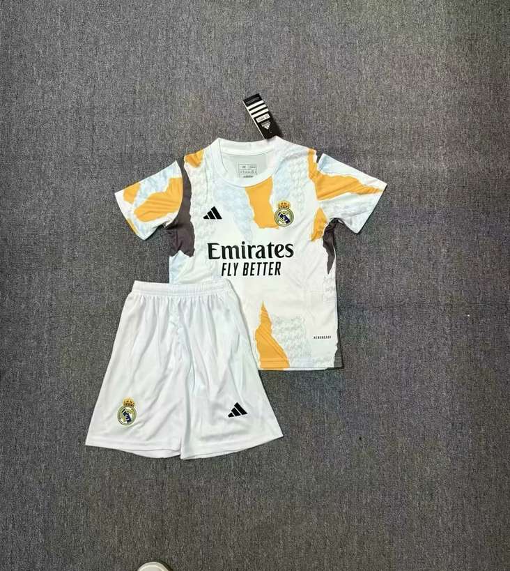24 25 Real Madrid training kid kits 24 25 皇马 训练 儿童套装