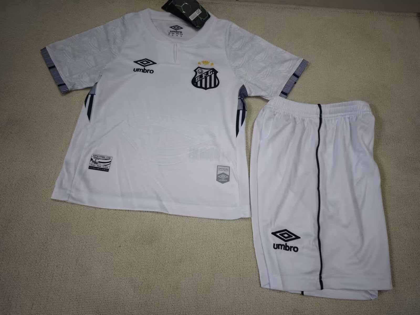 24 25 Santos Home Kids set 24 25 桑托斯 主场 孩子套装