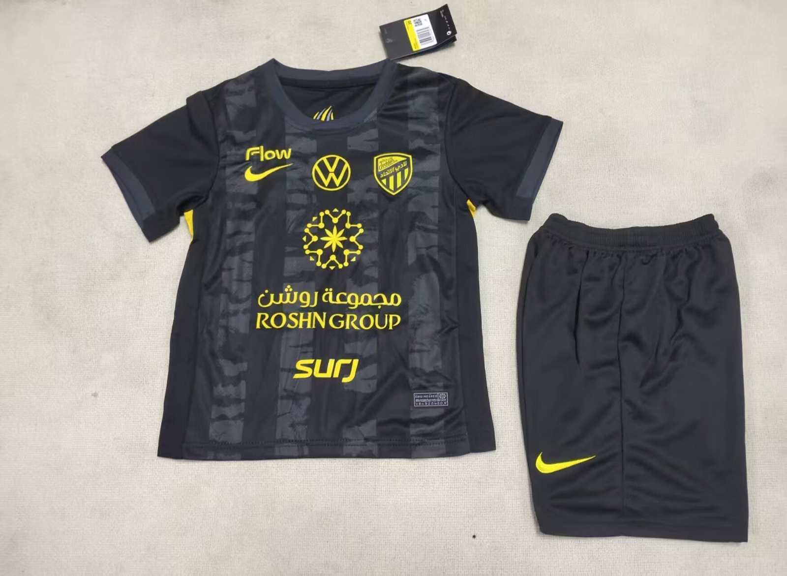 25 26 Al-Ittihad Club third away children's kit 25 26 吉达联合 二客 儿童套装