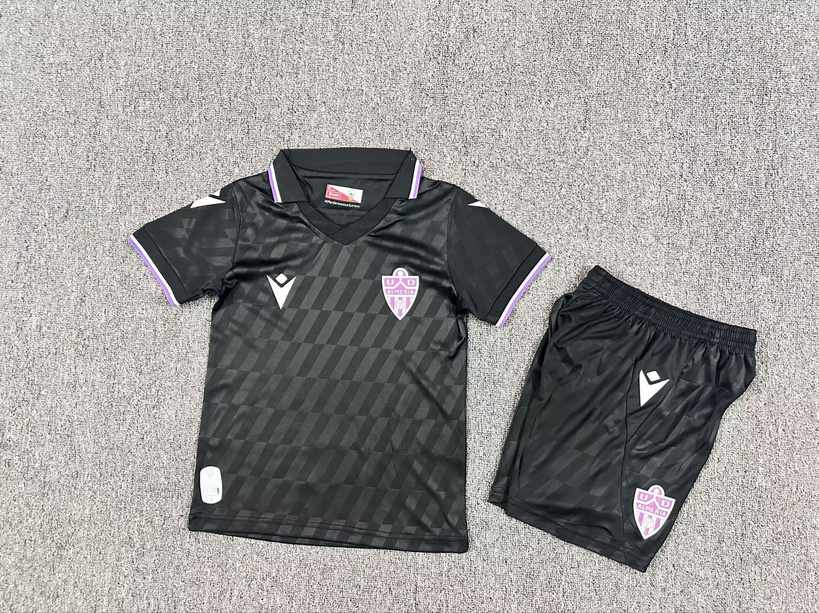 25 26 Almeria 2 Away Kids Kit 25 26 阿尔梅里亚 2 客场 孩子套装