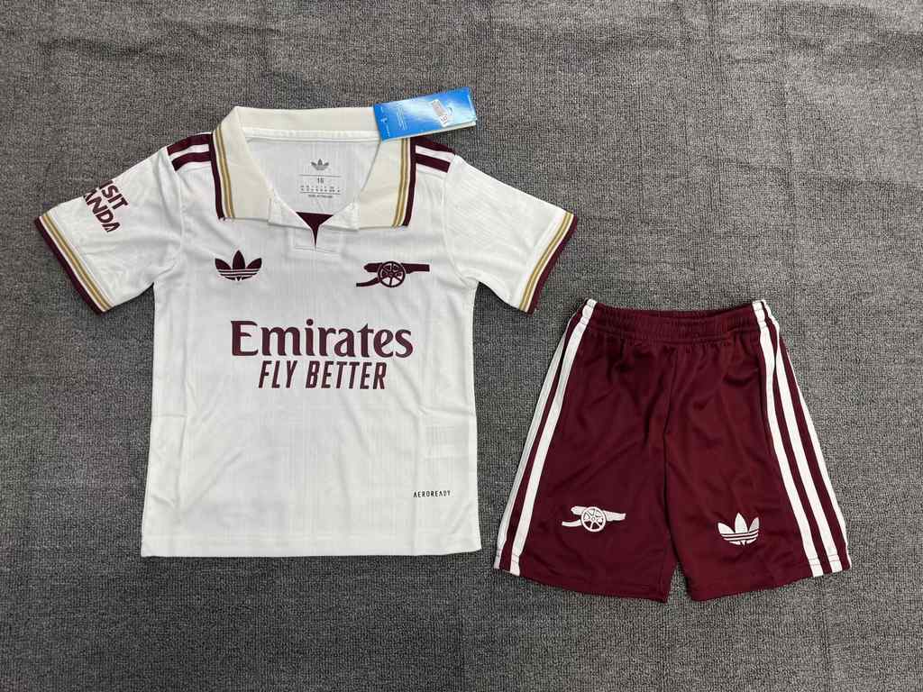 25 26 Arsenal third away kid kits 25 26 阿森纳 二客 儿童套装