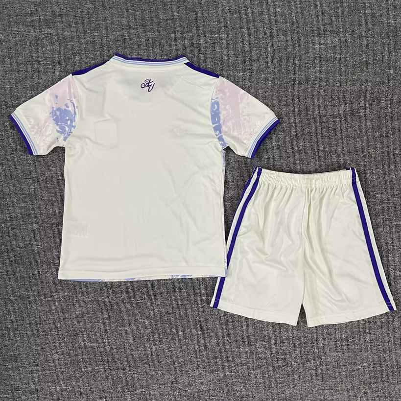 25 26 Aston Villa third Away Kids Kit 25 26 阿斯顿维拉 二客 儿童套装