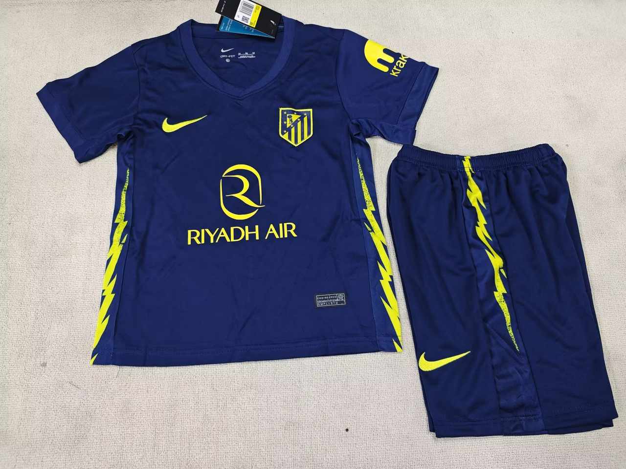 25 26 Atletico Madrid away kid kits 25 26 马竞 客场 孩子套装