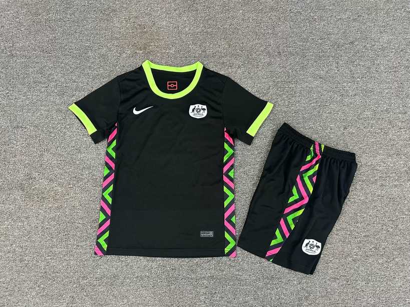 25 26 Australia away Kids kit 25 26 澳大利亚 客场 孩子套装