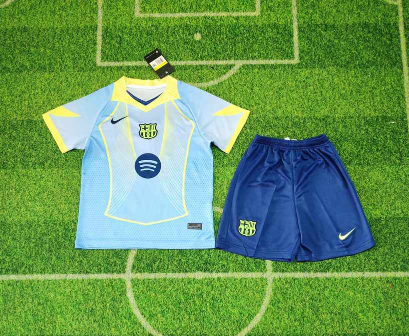 25 26 Barcelona Blue Children's Set 25 26 巴萨 蓝色 孩子套装