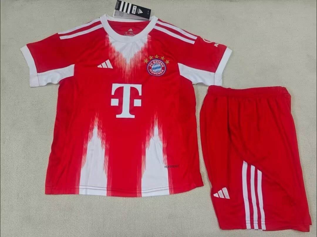 25 26 Bayern Munich home Children's kit 25 26 拜仁 主场 孩子套件