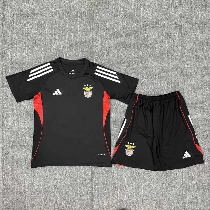 25 26 Benfica Black Kid Kits 25 26 本菲卡 黑色 孩子套装