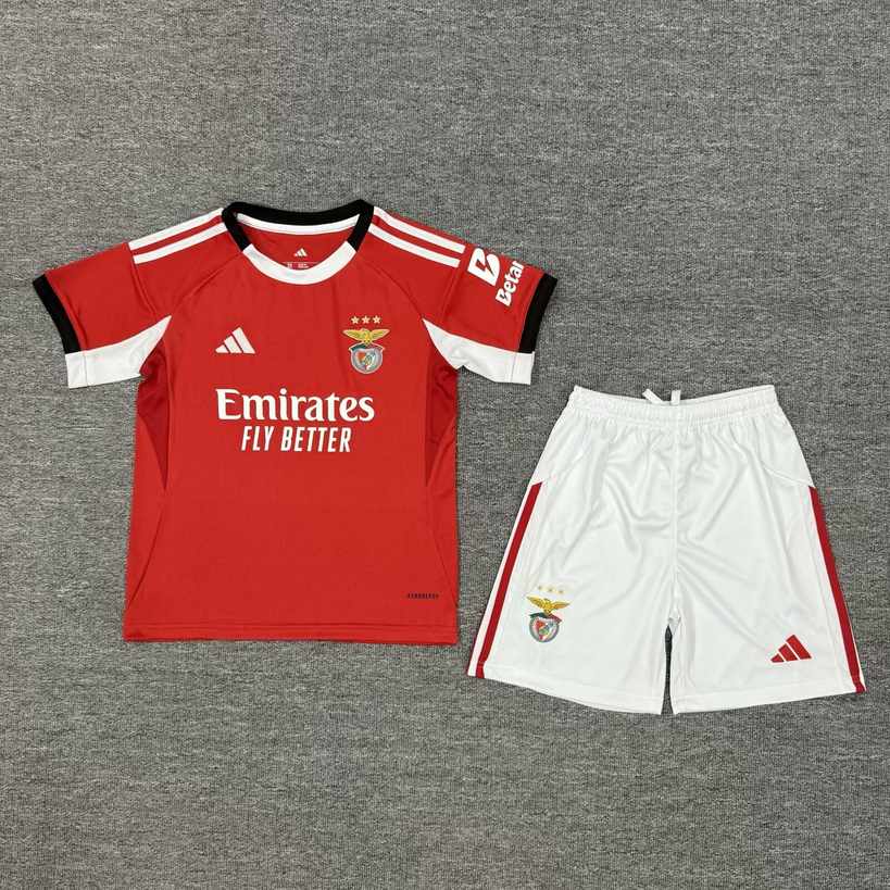 25 26 Benfica Home Kids Kit 25 26 本菲卡 主场 孩子套装