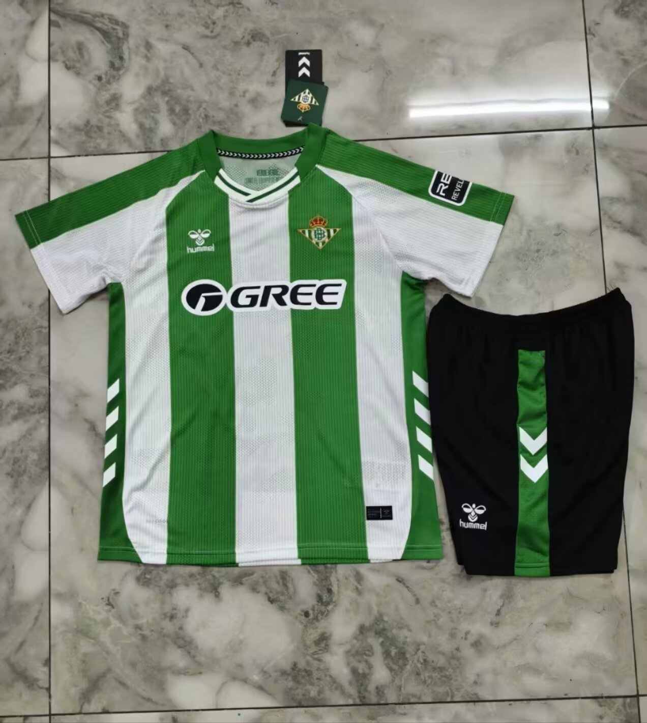 25 26 Betis home kid kits 25 26 贝蒂斯 主场 孩子套装