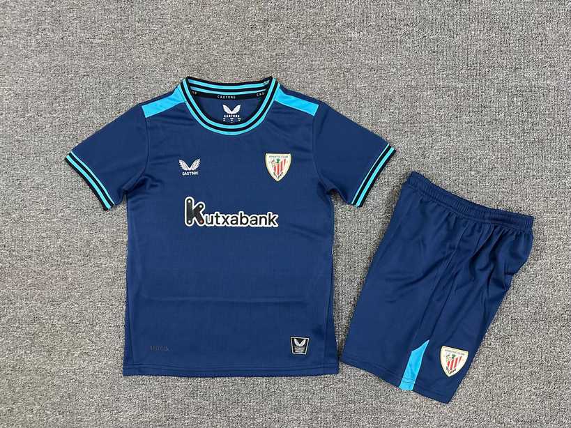 25 26 Bilbao Away kid kits 25 26 毕尔巴鄂 客场 孩子套装