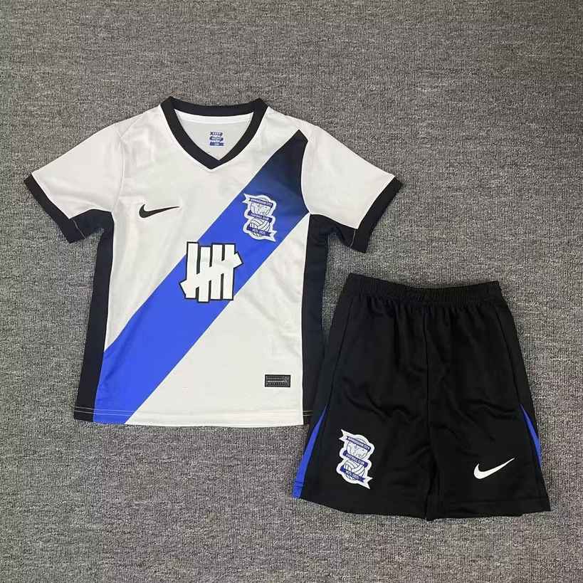 25 26 Birmingham City away kid kits 25 26 伯明翰 客场 儿童套装