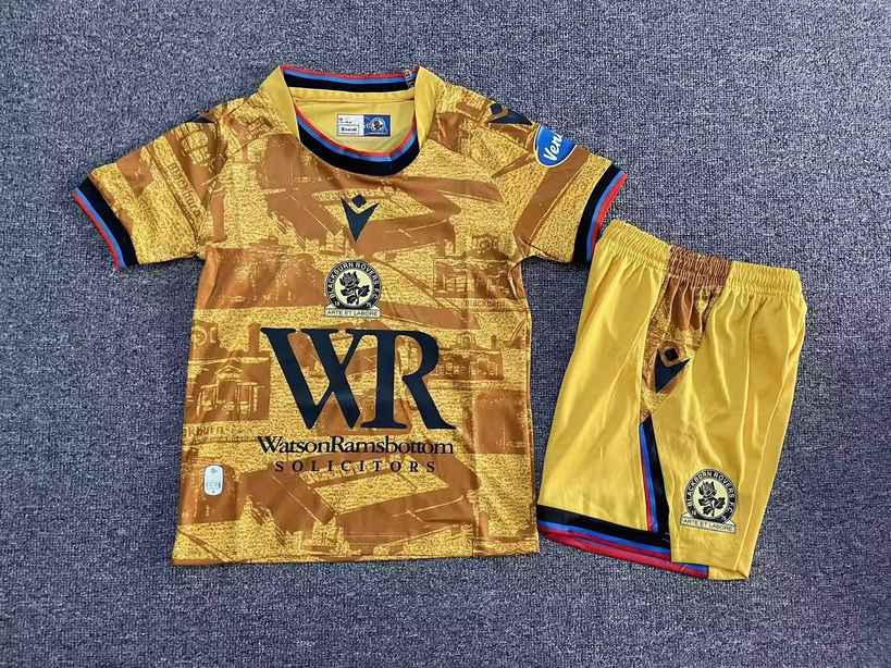 25 26 Blackburn third away children's kit 25 26 布莱克本 二客 儿童套装