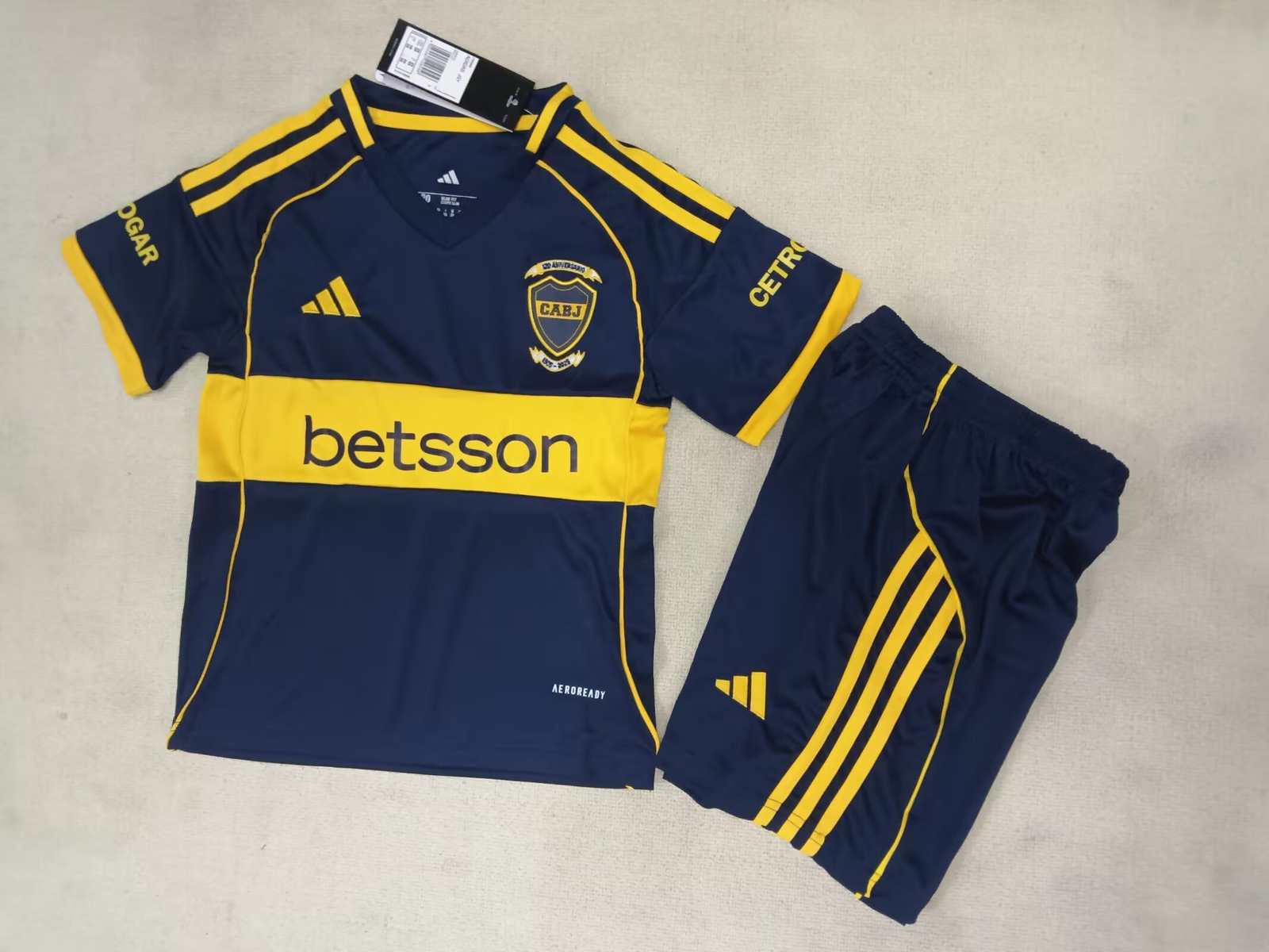 25 26 Boca home kid kits 25 26 博卡青年 主场 孩子套装
