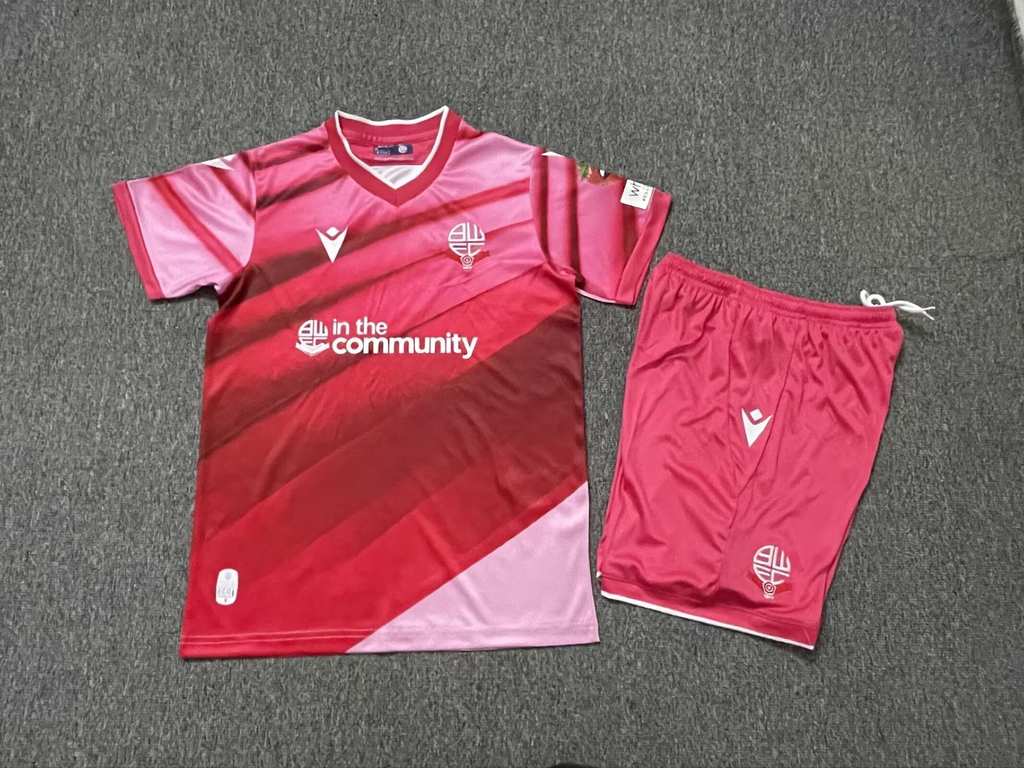 25 26 Bolton third Away Kids Kit 25 26 博尔顿 二客 孩子套件