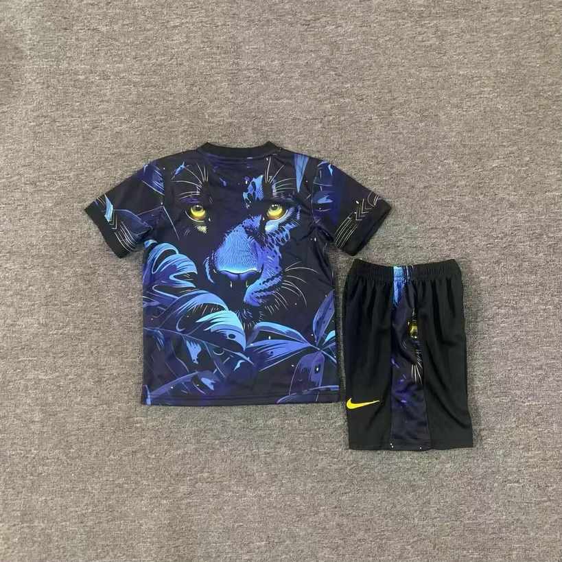 25 26 Brazil Blue Kids Set 25 26 巴西 蓝色 孩子套装