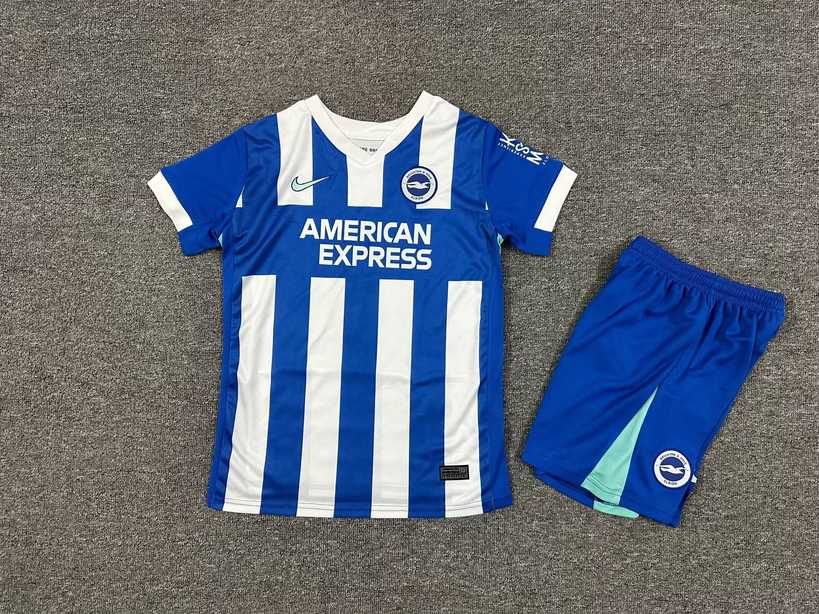 25 26 Brighton home kid kits 25 26 布莱顿 主场 孩子套装