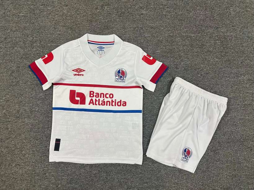 25 26 CD Olimpia (Honduras) home kid kits 25 26 奥林匹亚（洪都拉斯）主场 儿童套装