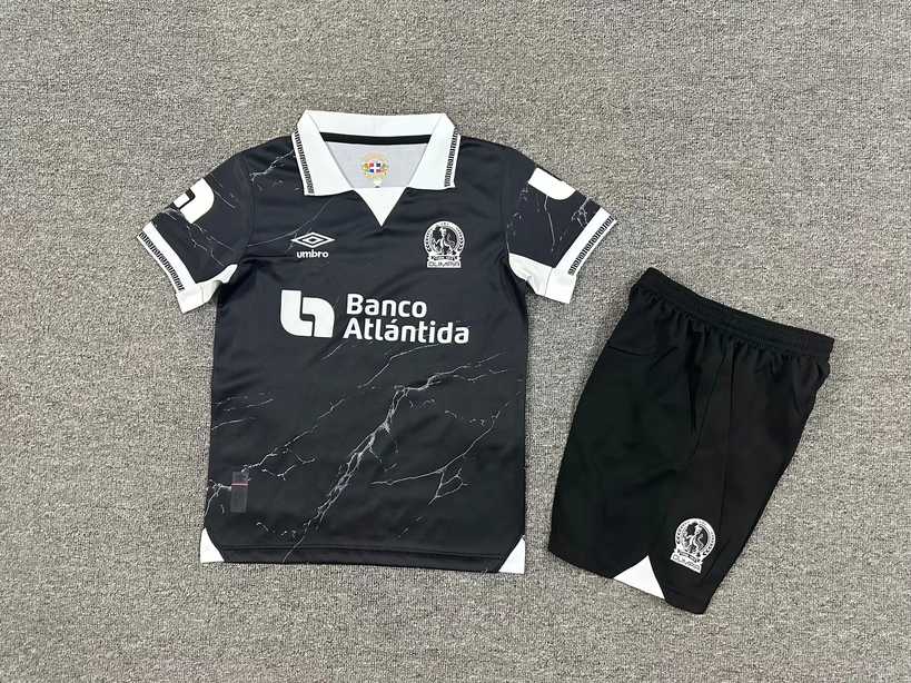 25 26 CD Olimpia (Honduras) third away kid kits 25 26 奥林匹亚（洪都拉斯） 二客 儿童套装