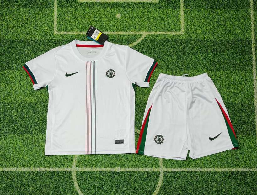 25 26 Chelsea away Kids Kit 25 26 切尔西 客场 孩子套装