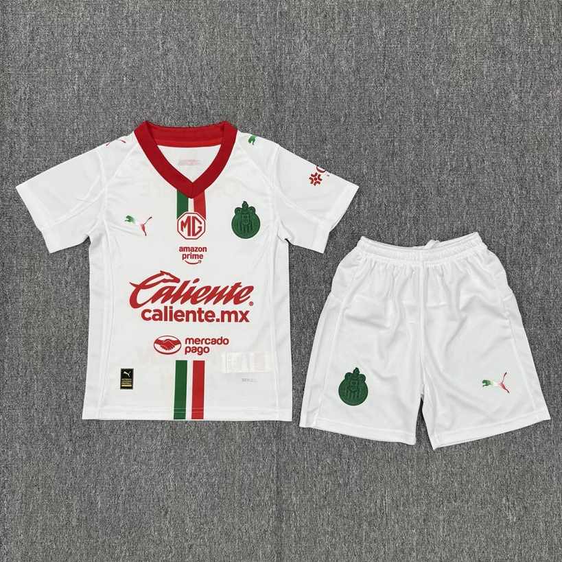 25 26 Chivas away kid kits 25 26 芝华士 客场 儿童套装