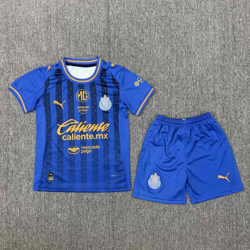 25 26 Chivas third Away Kids Suit 25 26 芝华士 二客 儿童套装