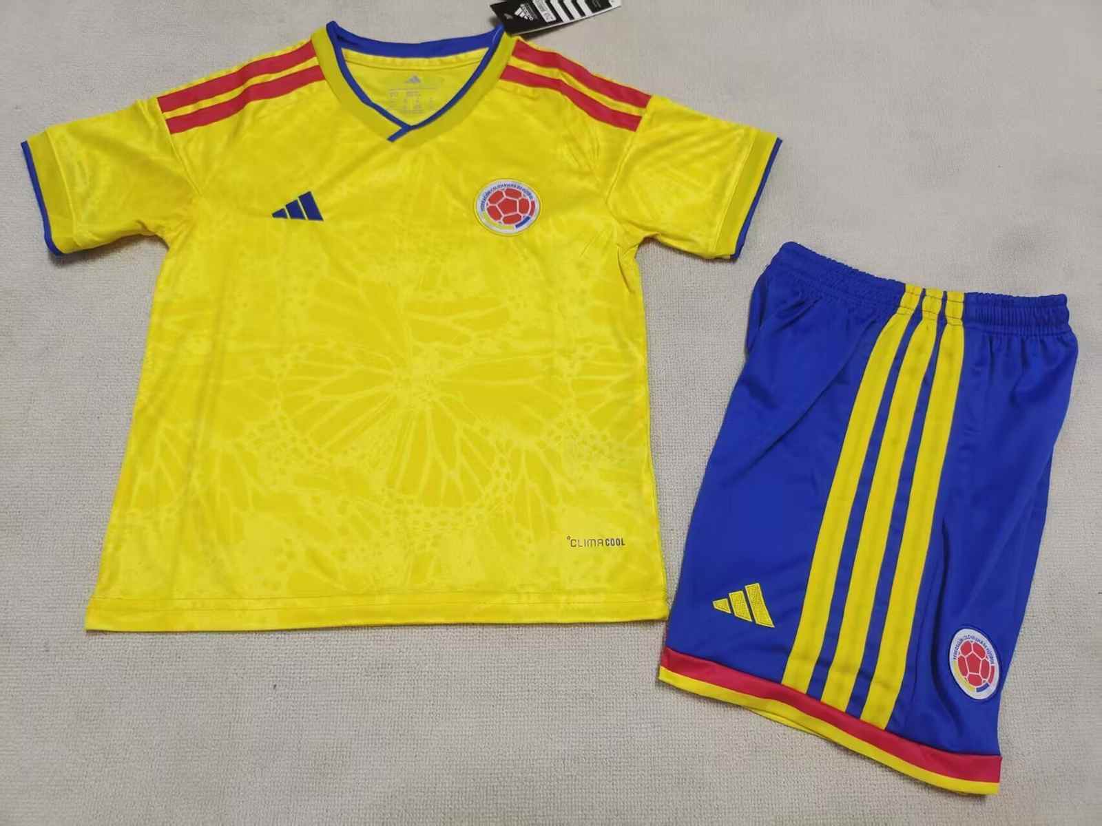 25 26 Colombia Home Children's Set 25 26 哥伦比亚 主场 孩子套装