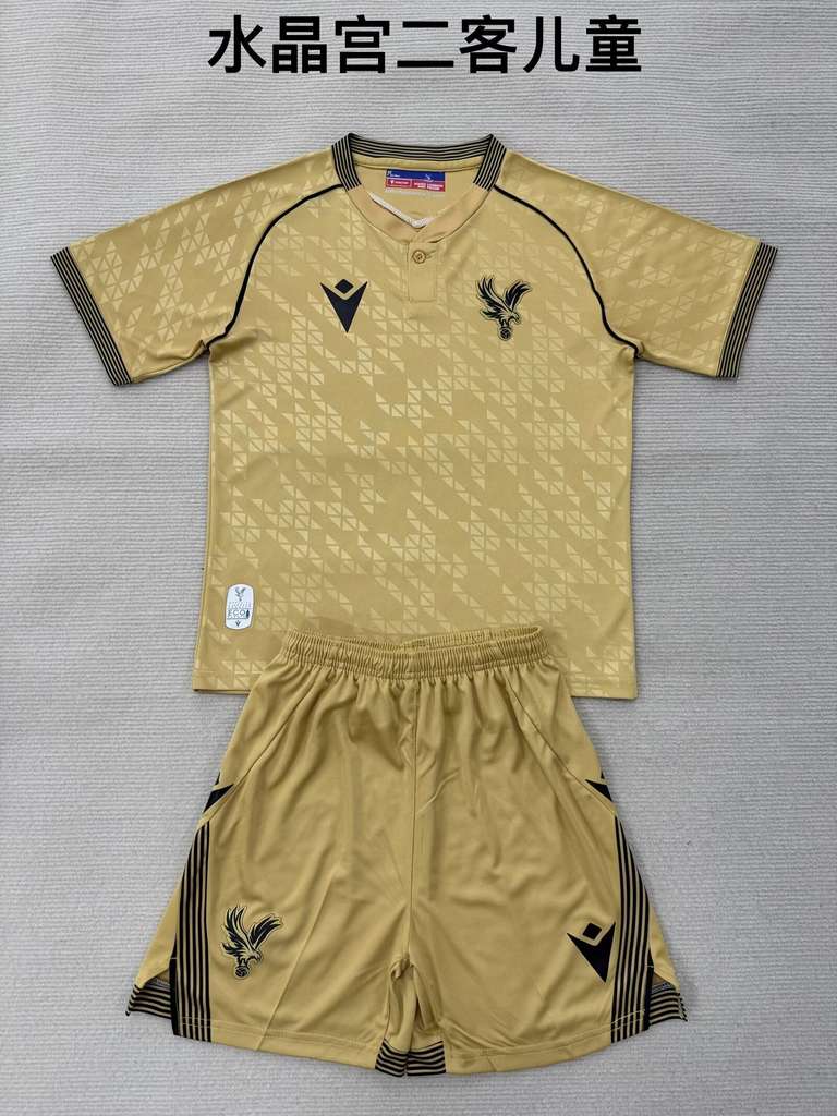 25 26 Crystal Palace 2 away children's set 25 26 水晶宫 2 客场 孩子套装