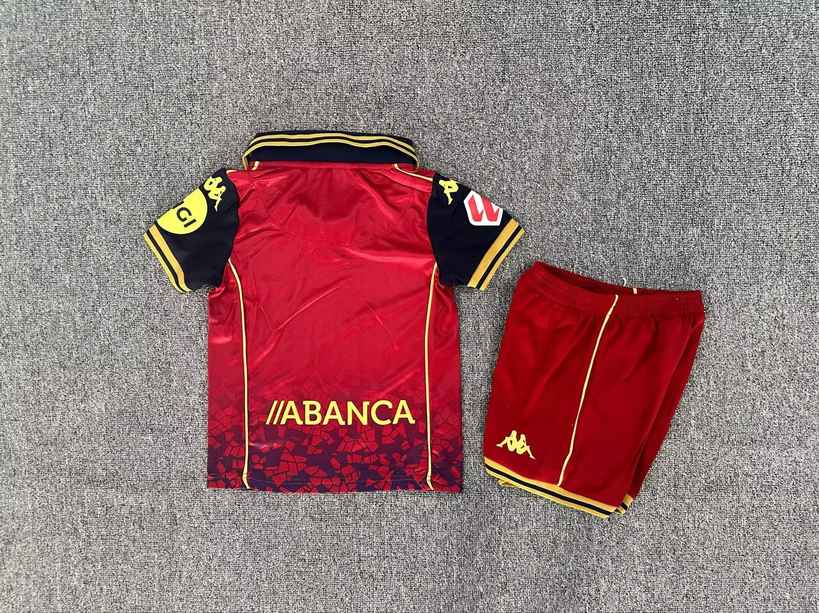25 26 Deportivo La Coruna Away Kids Kit 25 26 拉科鲁尼亚 客场 孩子套装