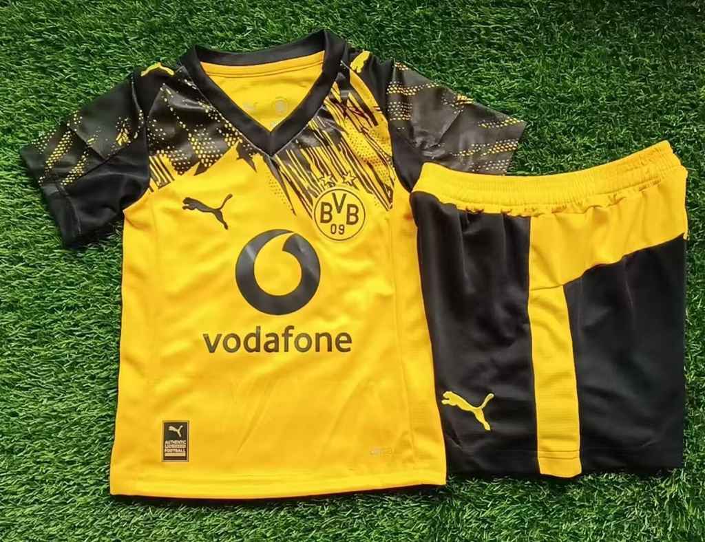 25 26 Dortmund home kid kits 25 26 多特蒙德 主场 儿童套装