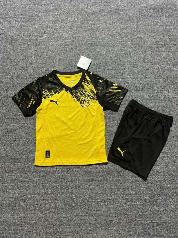 25 26 Dortmund home kids kit 25 26 多特蒙德 主场 儿童套装_189970303