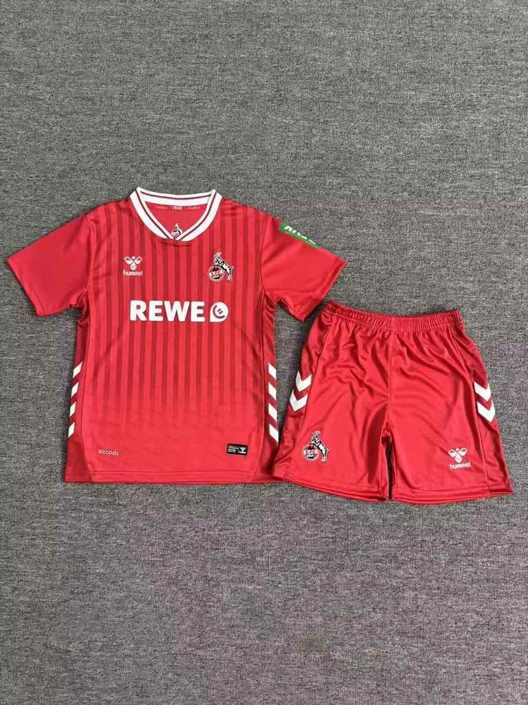 25 26 FC Köln away Kids Kit 25 26 科隆 客场 孩子套装