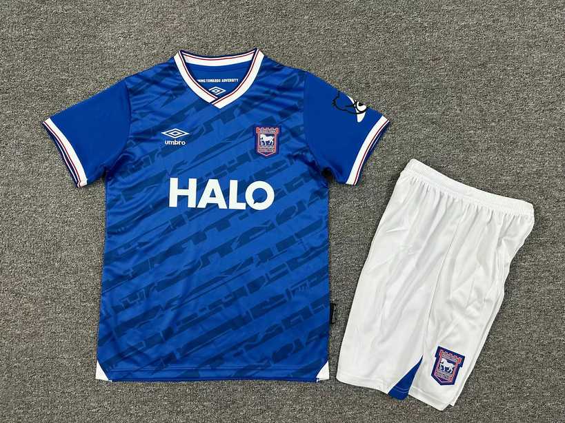 25 26 Ipswich Town home kid kits 25 26 伊普斯维奇城 主场 儿童套装