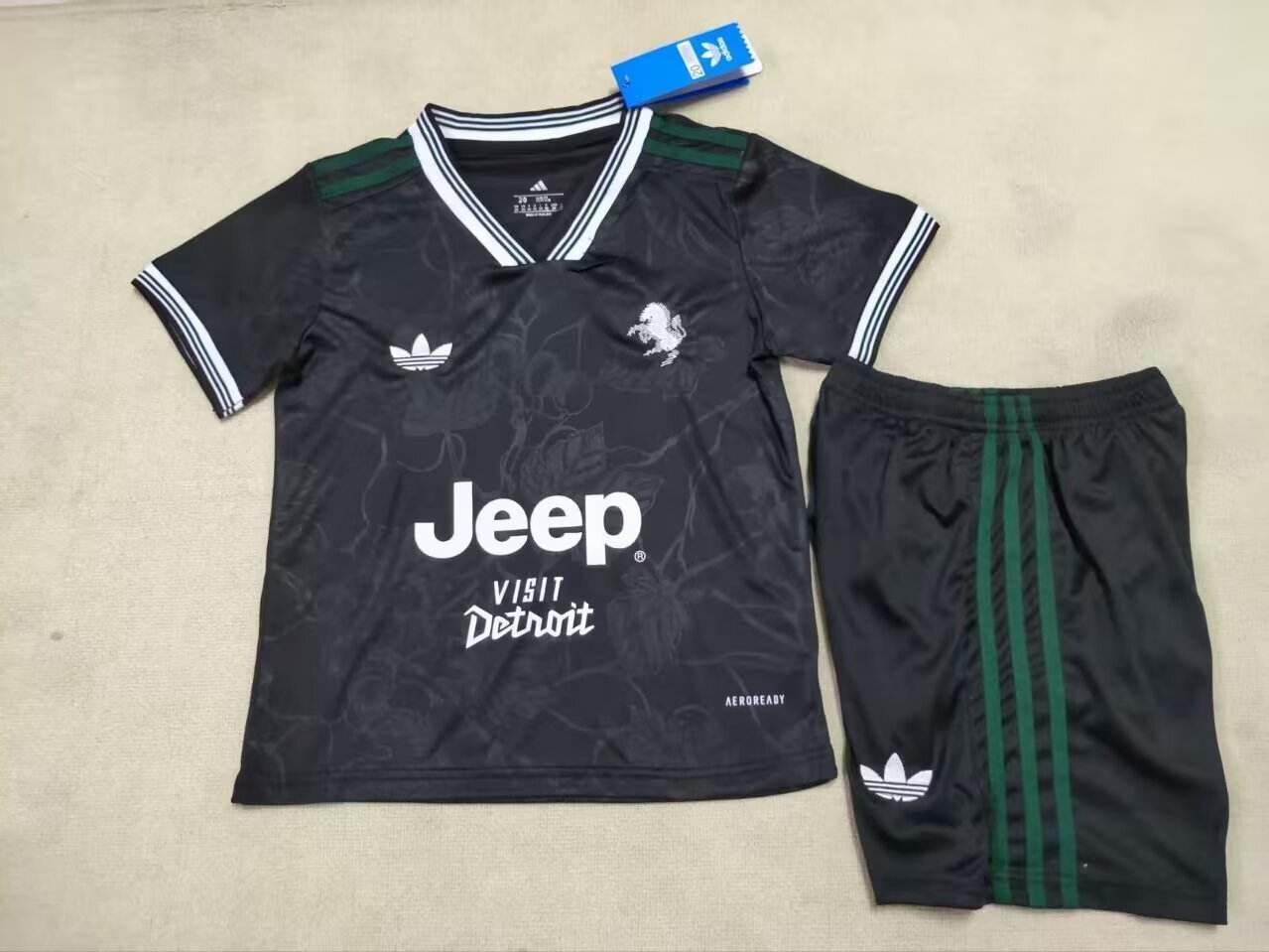 25 26 JUV third away kid kits 25 26 尤文 二客 儿童套装