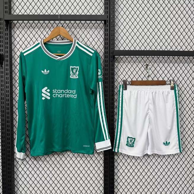 25 26 LWP third away long sleeves 16-28 25 26 LWP 二客 长袖 儿童套装