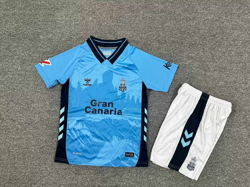 25 26 Las Palmas away kid kits 25 26 拉斯帕尔马斯 客场 儿童套装