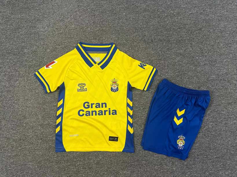 25 26 Las Palmas home kid kits 25 26 拉斯帕尔马斯 主场 儿童套装